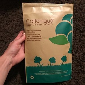 Cottonique 100% Organic Crew Socks